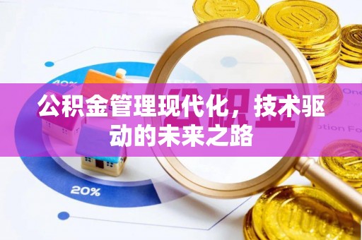 下城公积金管理现代化，技术驱动的未来之路